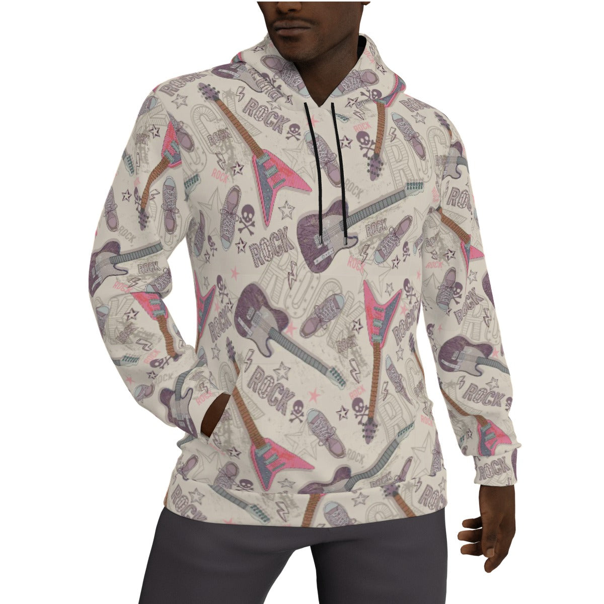 Rockstar Lifestyle Men's Thicken Pullover Hoodie