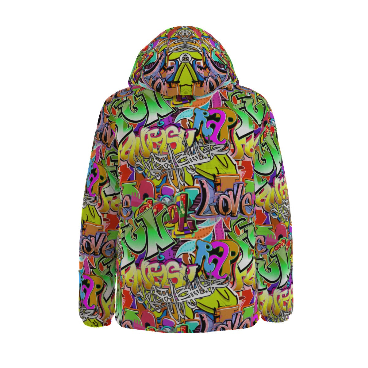 Graffiti Style Winter Time Jacket Unisex