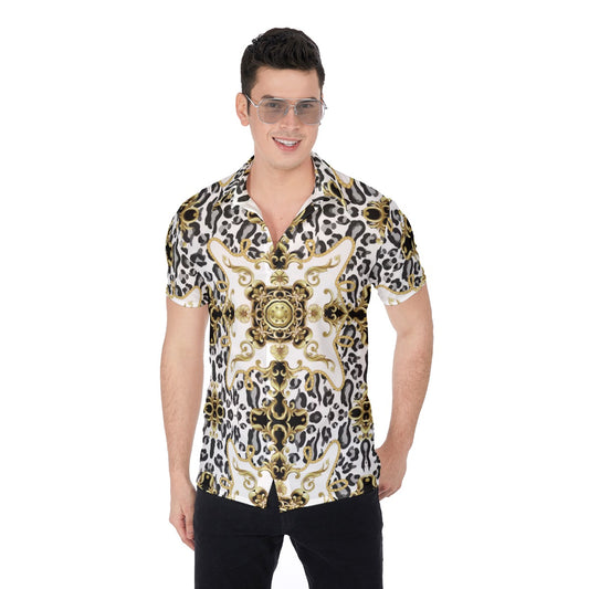 Bellafonte Animal Print Men's Button Up