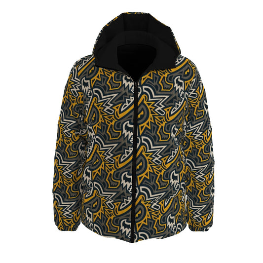 Graffiti Style Winter Time Jacket Unisex