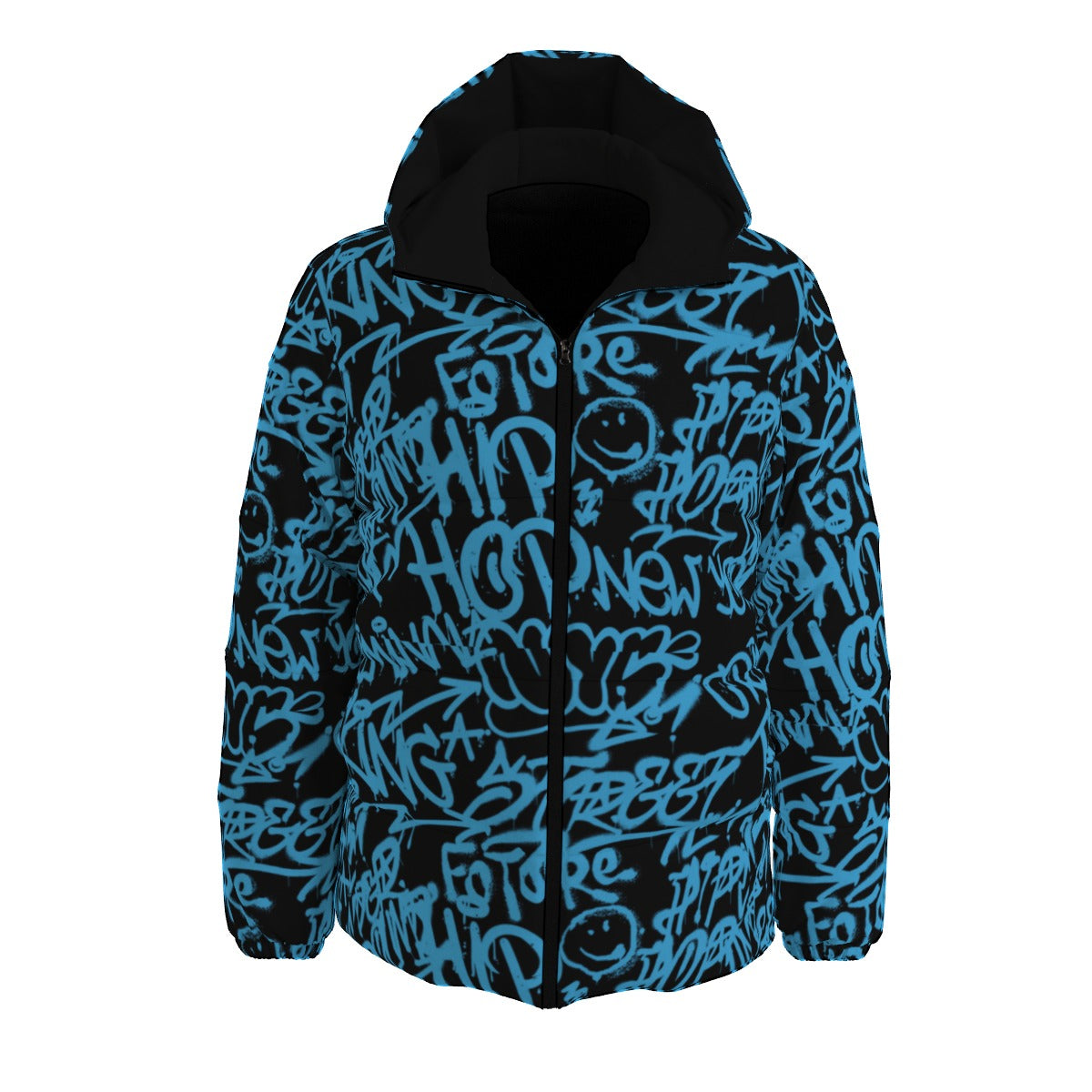 Graffiti Style Winter Time Jacket Unisex