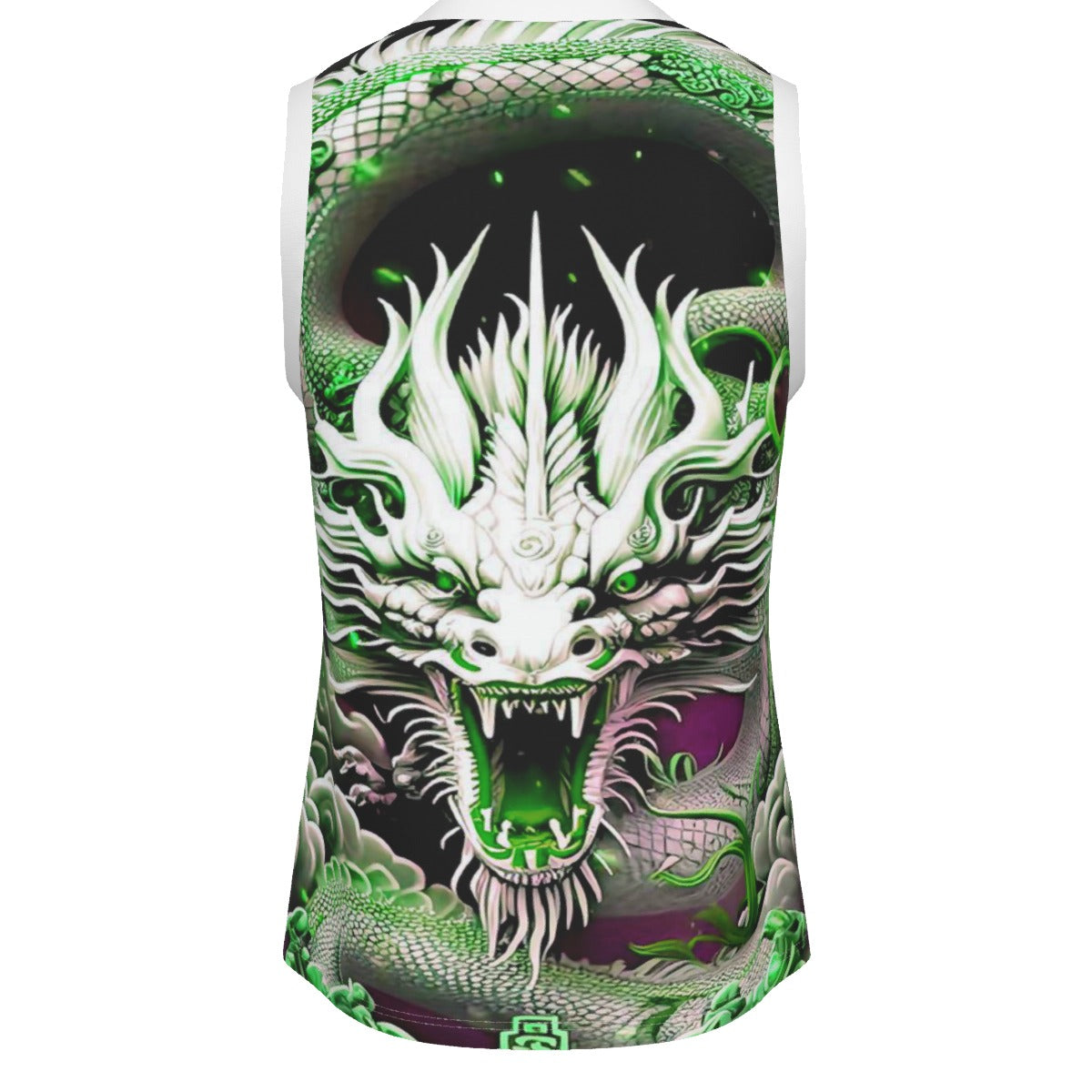 Men's Dragon V Neck Basketball Top