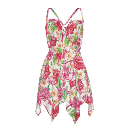 Tropical Flowers Women's Slip Dress