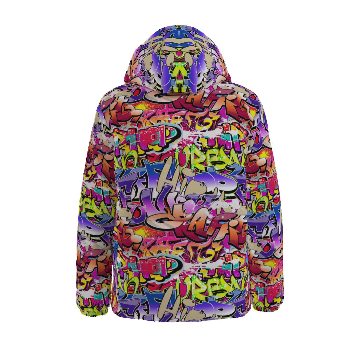 Graffiti Style Winter Time Jacket Unisex