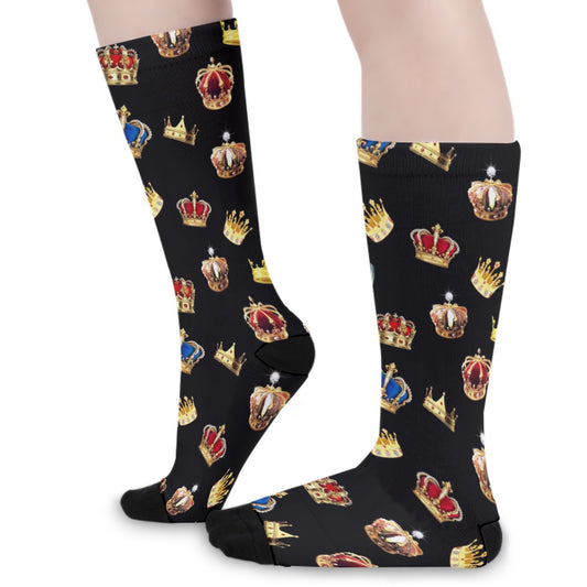 The Royal Crowns Long Socks