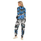 Trippy Vibes Women's Crop Sweatshirt Suit