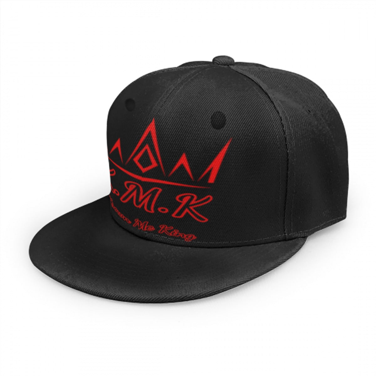 Black & Red Krown Me King Snap Back