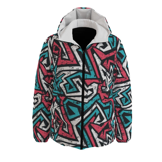 Graffiti Style Winter Time Jacket Unisex