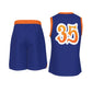 Hoop Vibes #35 Men's V Neck Basketball Suit