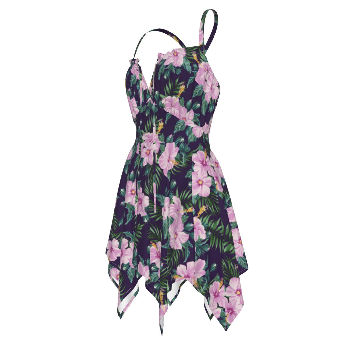 Tropical Flowers Women's Slip Dress