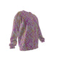 Colorful Abstract Geometric Men's Drop Shoulder Round Neck Long-Sleeved Sweatshirt