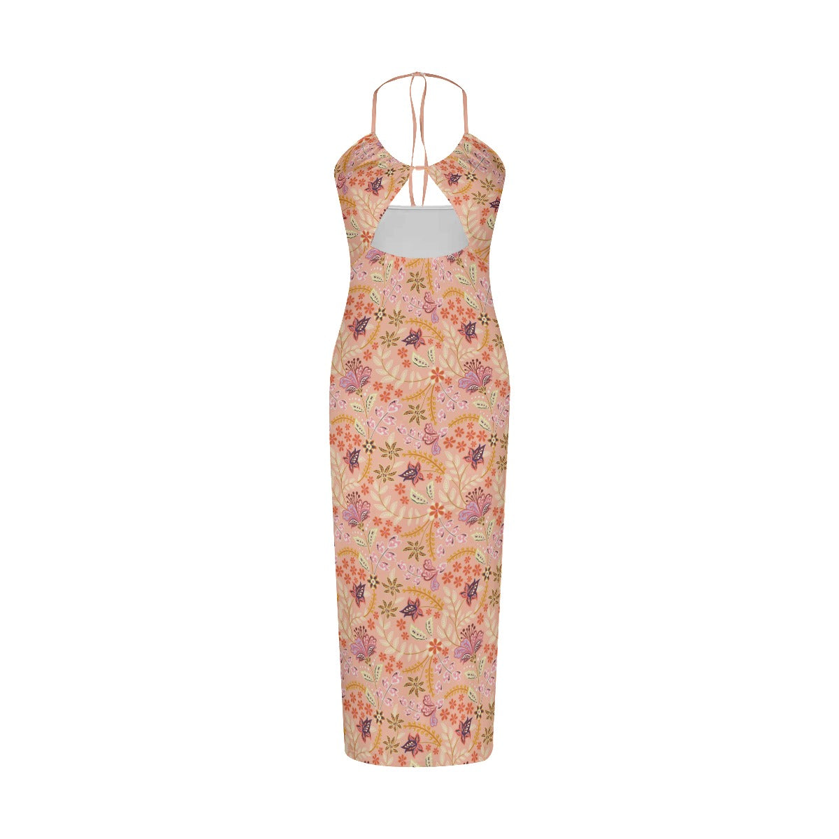 Cute Floral Women's Sexy Hollow Cami Dress