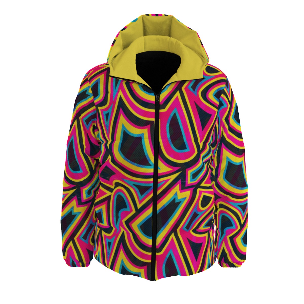 Graffiti Style Winter Time Jacket Unisex