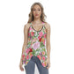 Beautiful Red Roses Women's Skinny Sport Tank Top