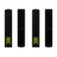 B RABB Black & Yellow Crew Socks