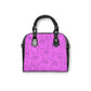 Pink & Black Roses Shoulder Handbag