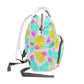 Tropical Leaves Multifunctional Backpack