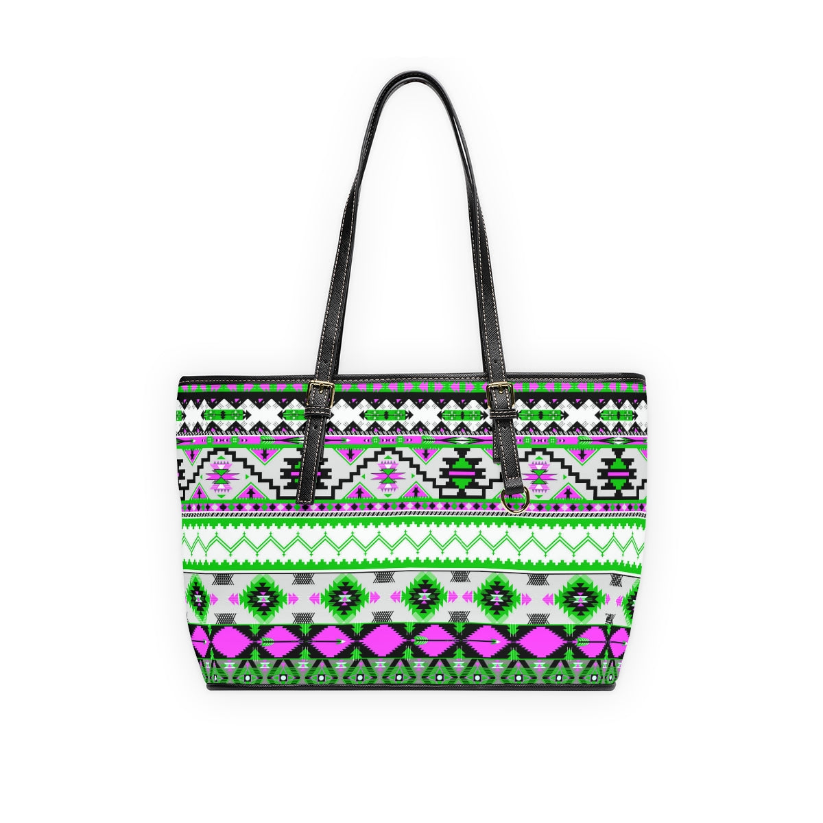 Ethnic Tribal PU Leather Shoulder Bag