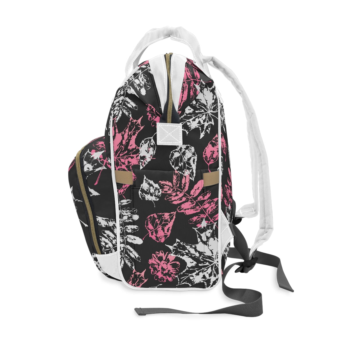 Colorful Autumn Leaves Multifunctional Backpack