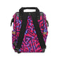 Colorful Geometric Multifunctional Backpack