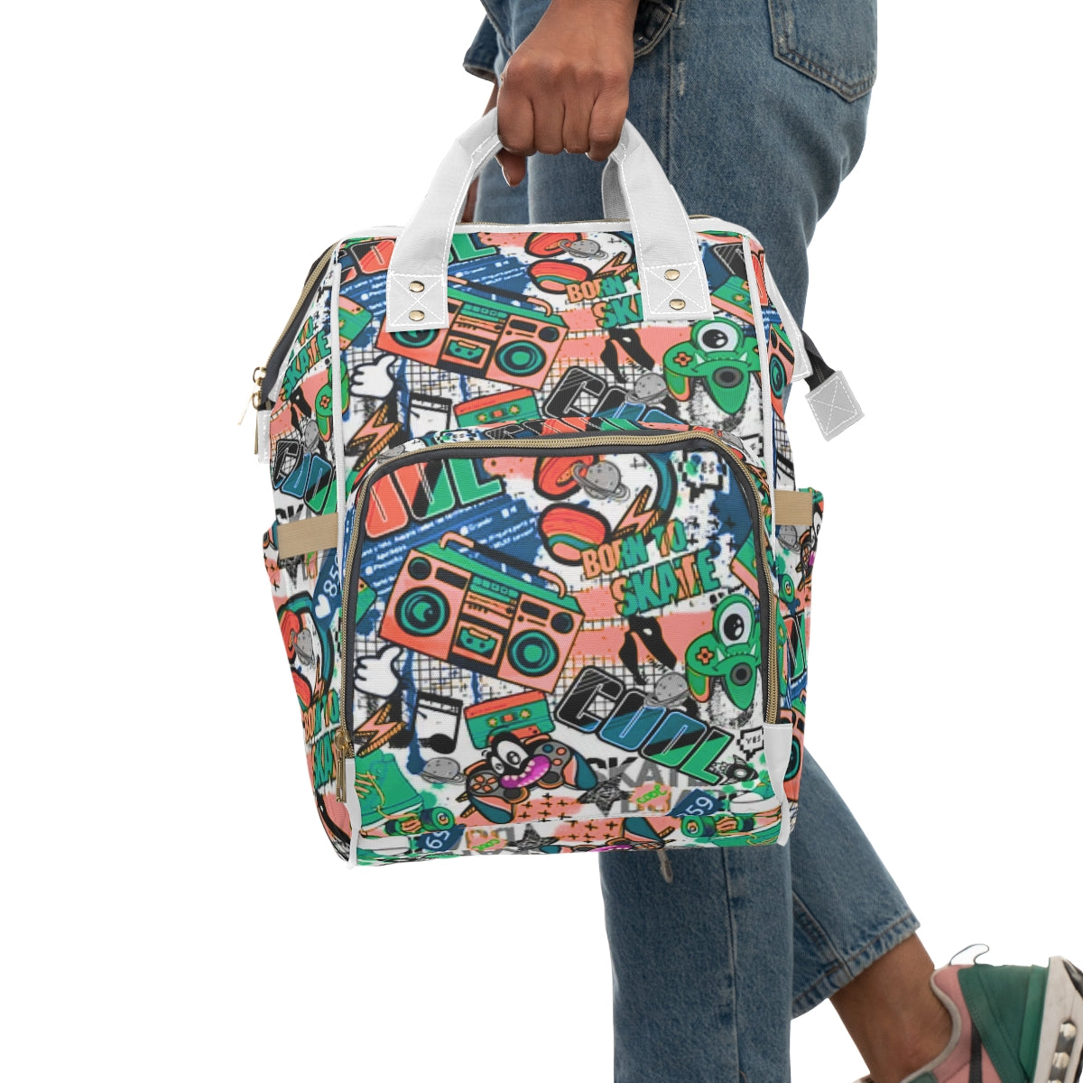 Stylish Cartoon Multifunctional Backpack