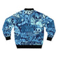 Graffiti Style Bomber Jacket