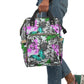 Blooming Roses & Colorful Butterflies Multifunctional Backpack