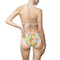 Tropical Hawaiian Flowers Bikini