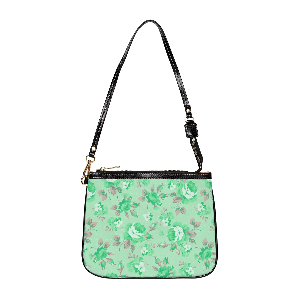 Vintage Tropical Flowers Small Shoulder Bag