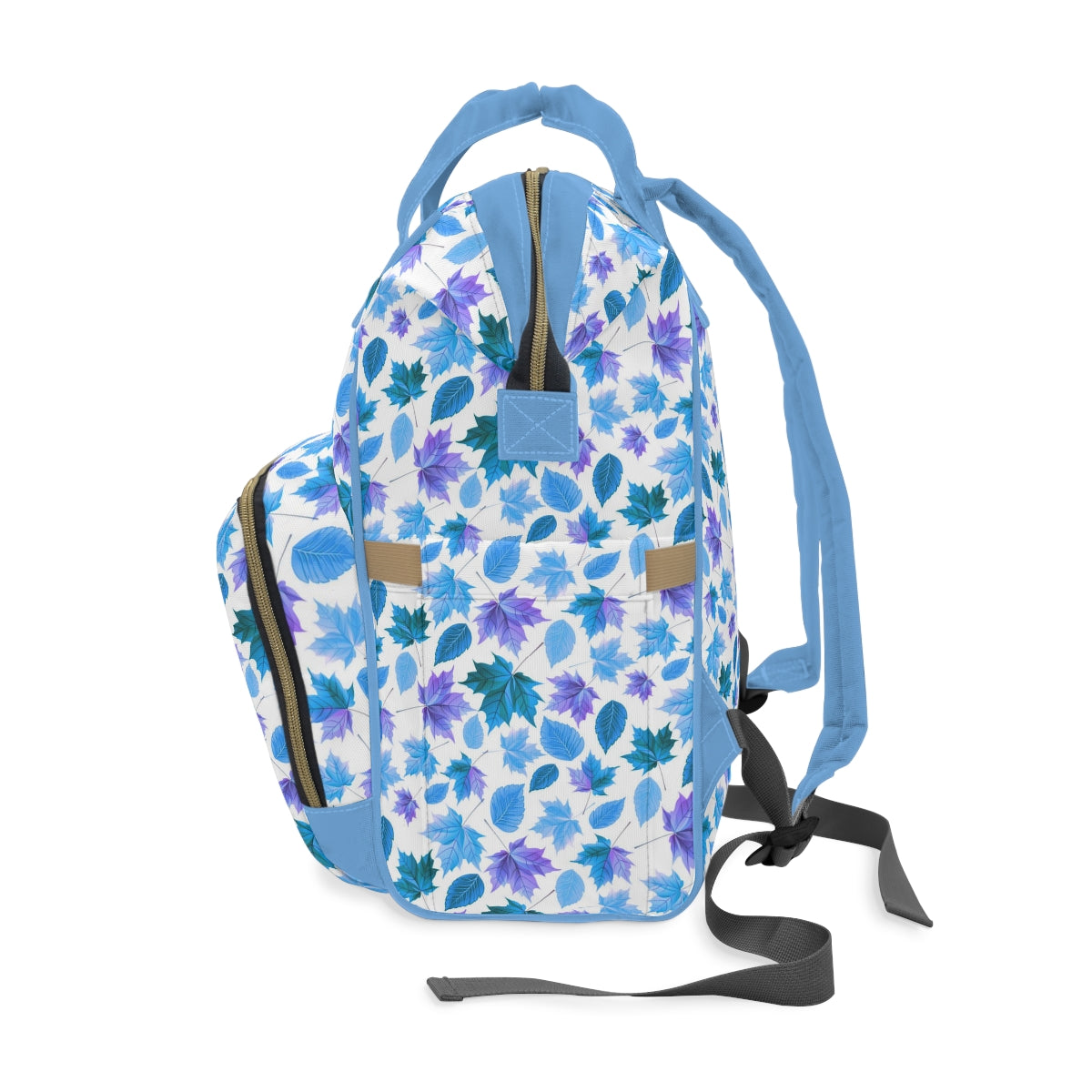 Colorful Autumn Leaves Multifunctional Backpack