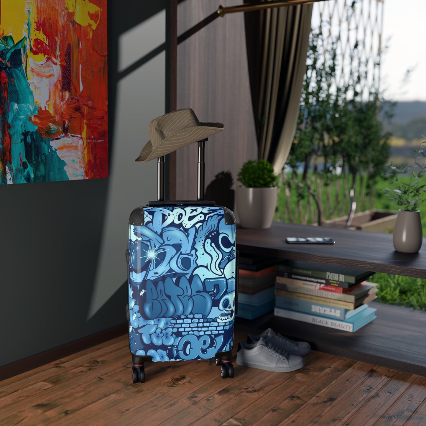 Graffiti Style Cabin Suitcase