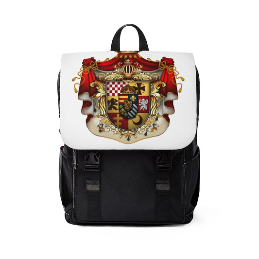 Royalty Made Shield Casual Shoulder Backpack