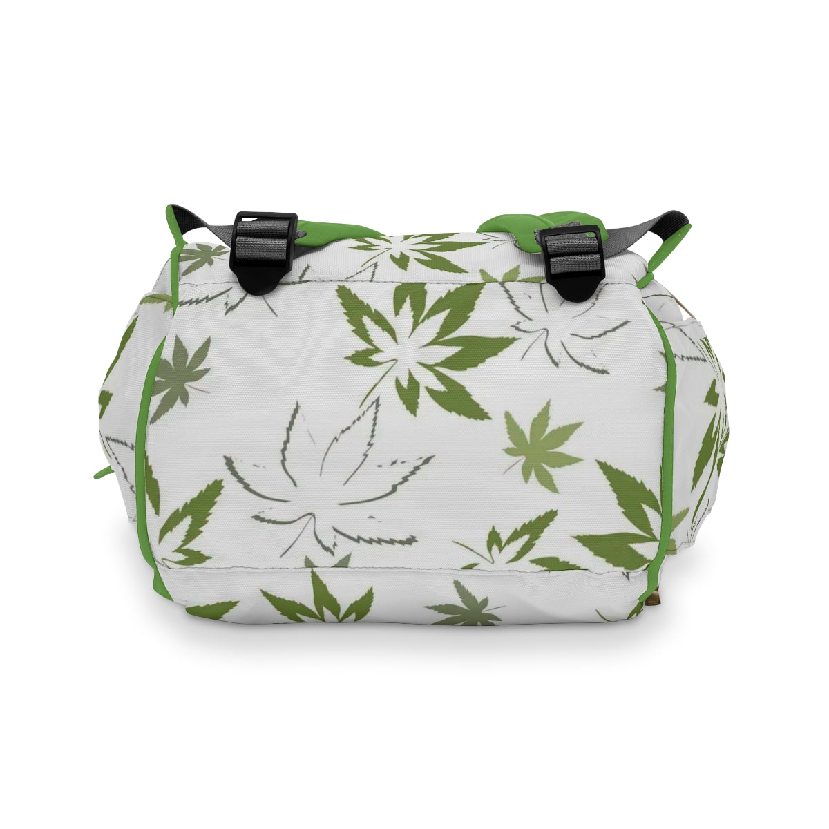 Colorful Pot Leaves Multifunctional Backpack