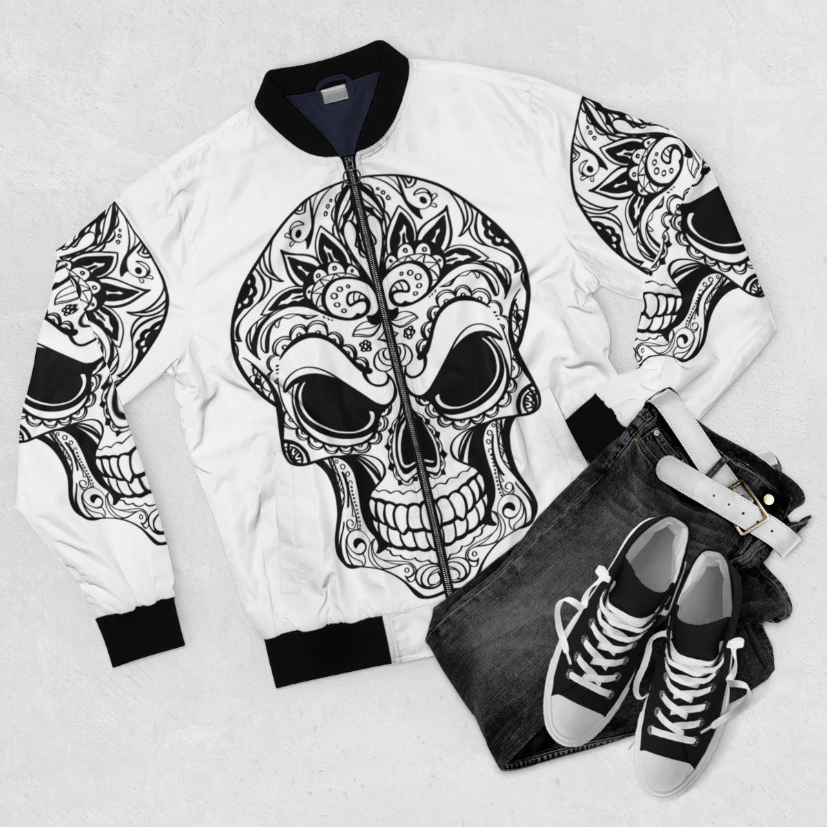 Skull Gang Bomber Jacket