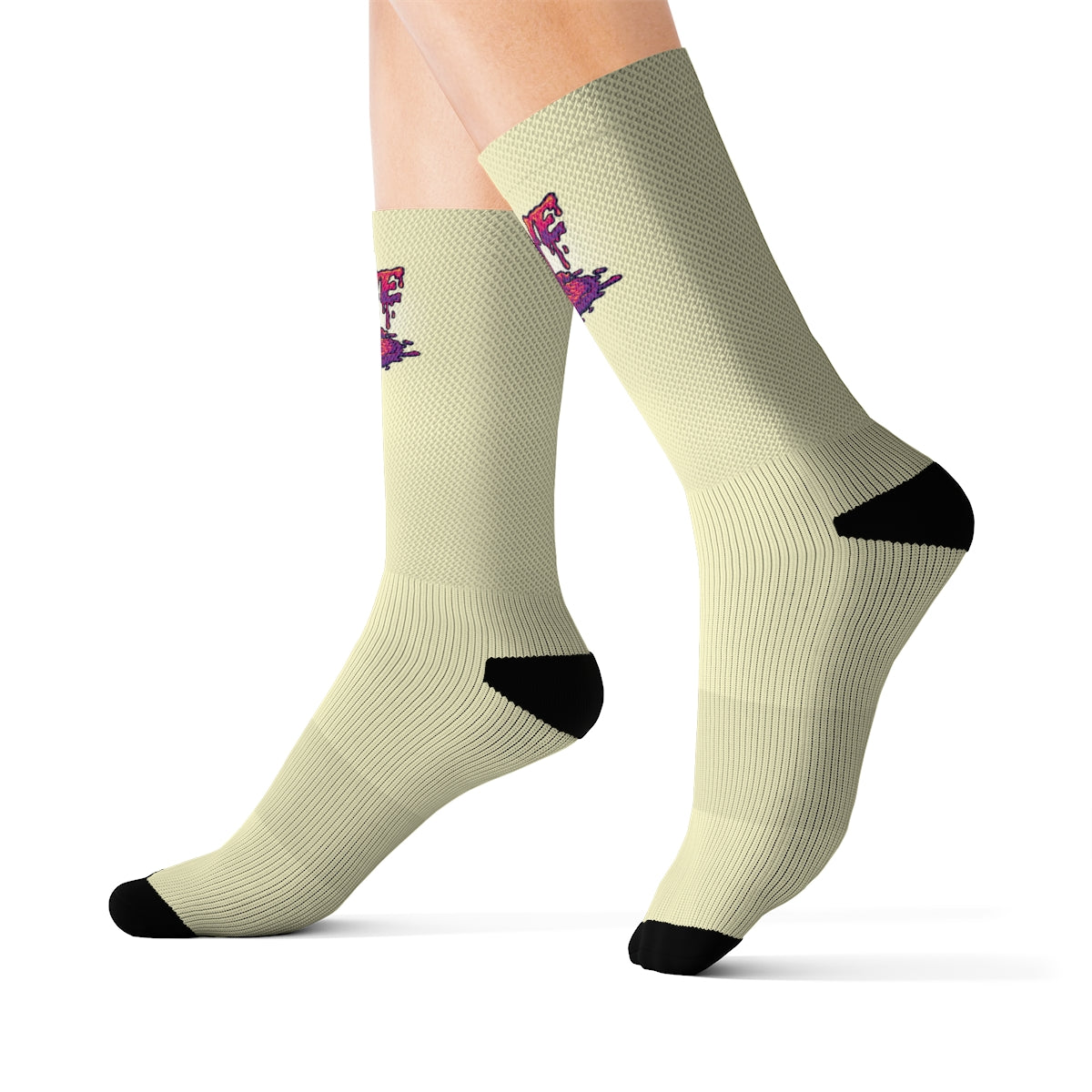 Dripping Love Crew Socks