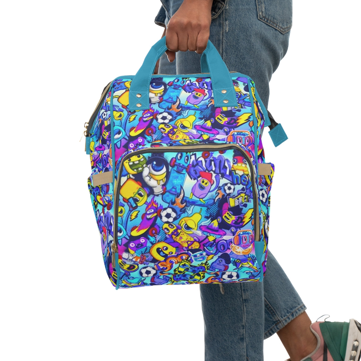 Stylish Cartoon Multifunctional Backpack