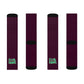 Maroon & Teal Smoke Weed Stoners Only Crew Socks