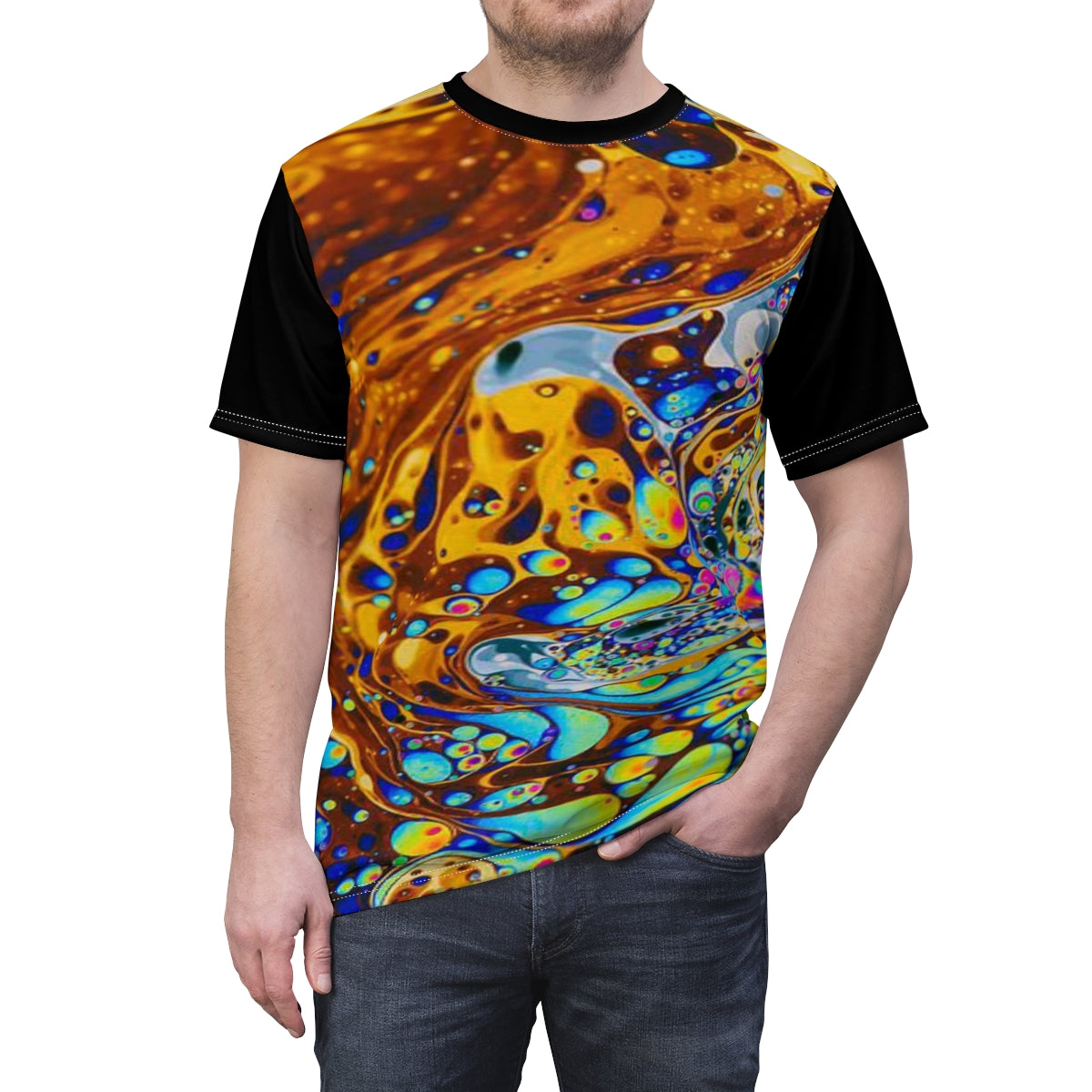 Trippy Cut & Sew Tee