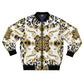 Bellafontes Animal Print Bomber Jacket