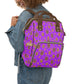 Colorful Pot Leaves Multifunctional Backpack