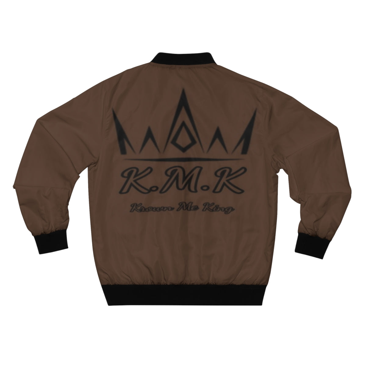 Krown Me king Brown Men's Bomber Jacket