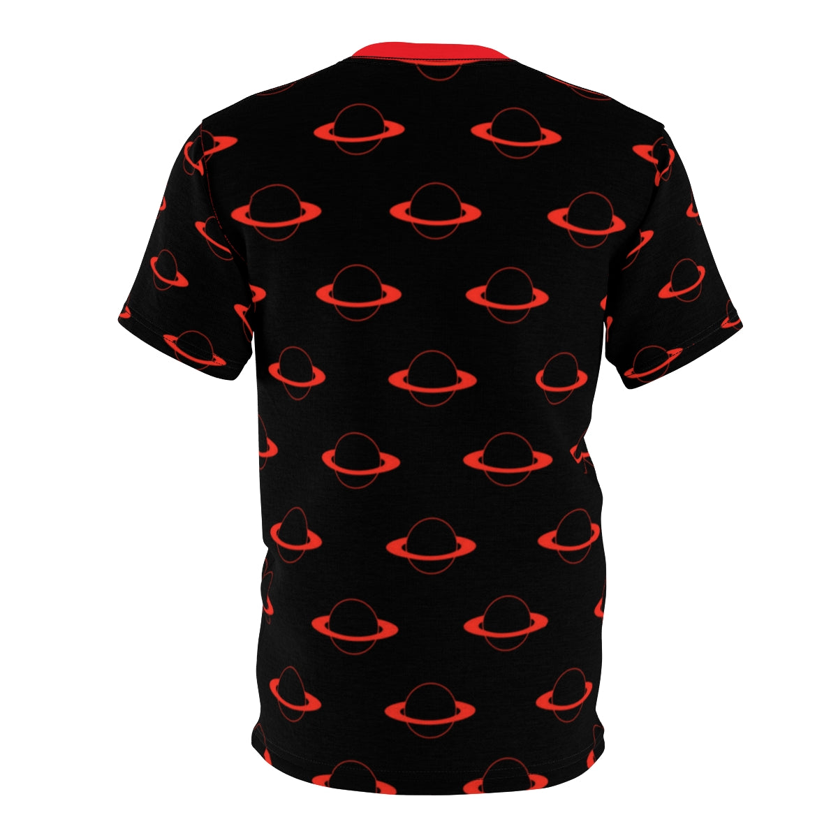 Black & Red Planet Cut & Sew Tee