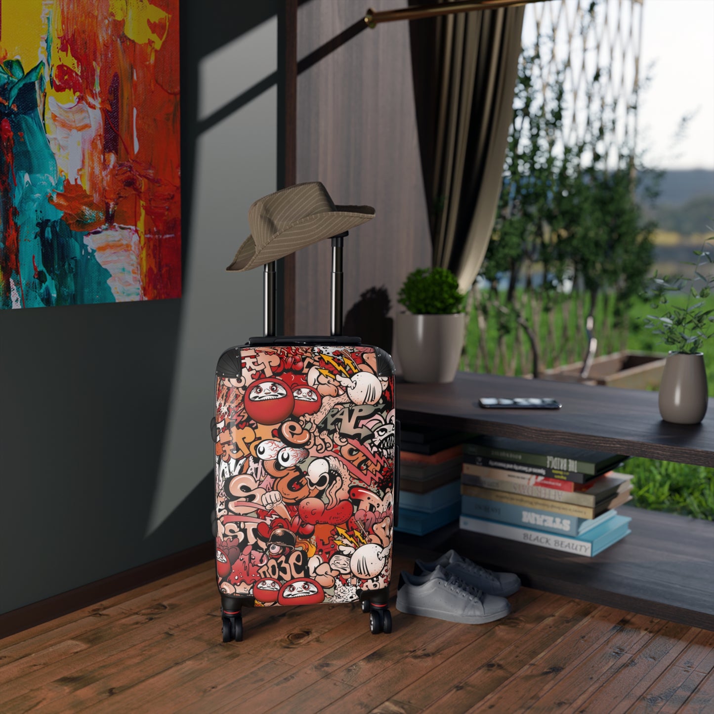 Graffiti Style Cabin Suitcase