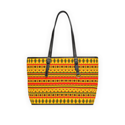 Ethnic Tribal PU Leather Shoulder Bag