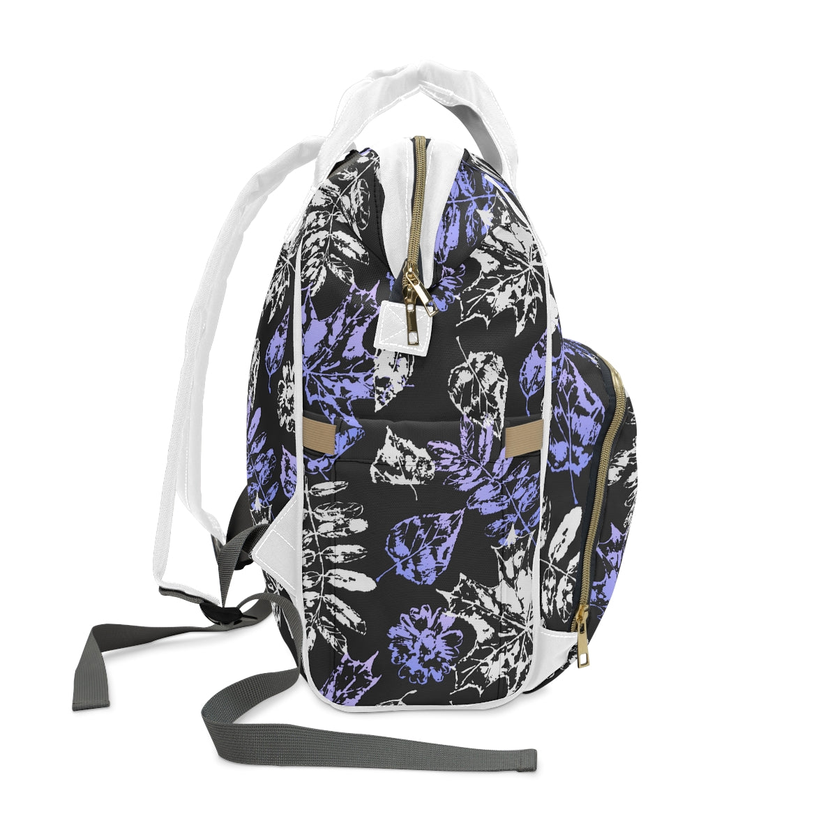 Colorful Autumn Leaves Multifunctional Backpack