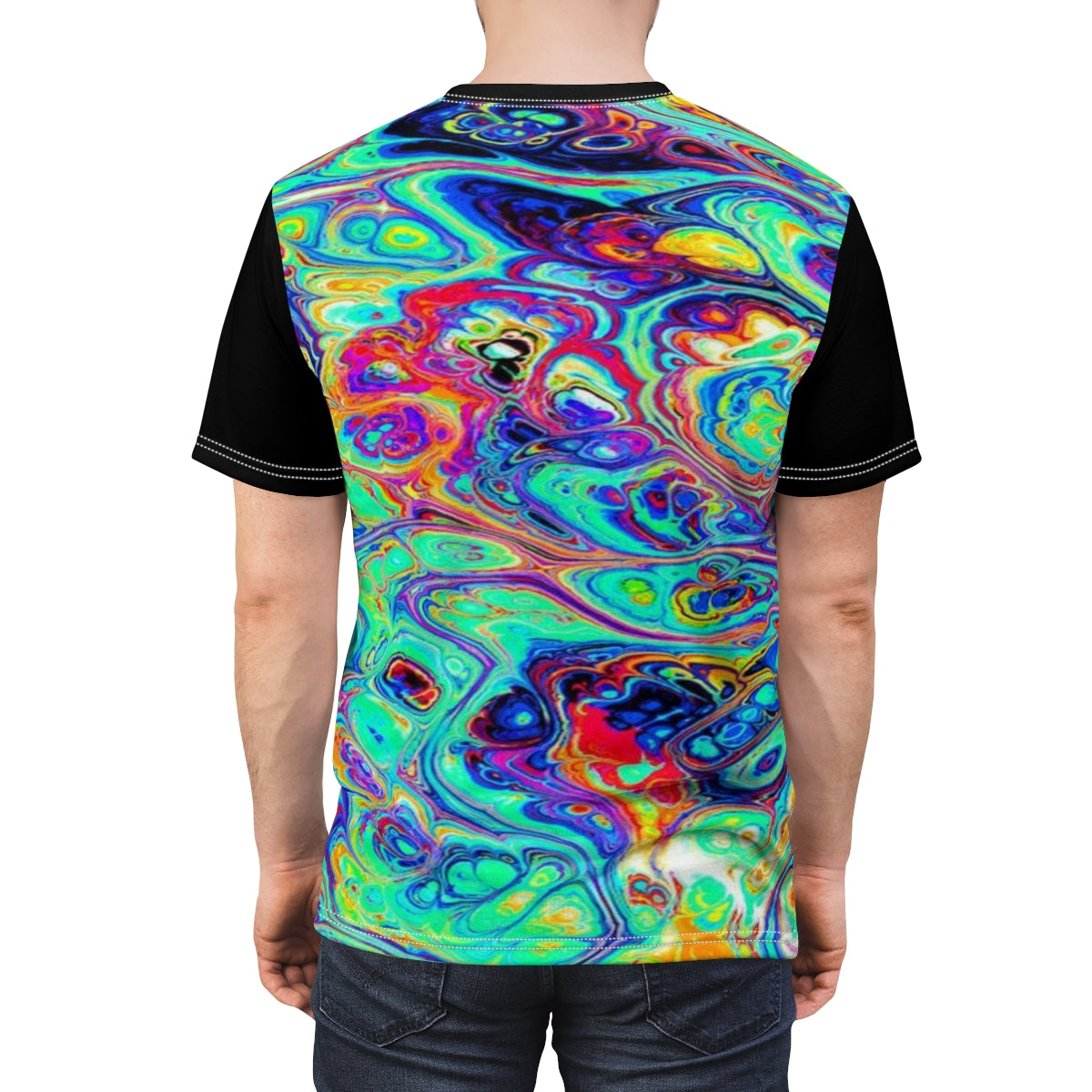 Trippy Cut & Sew Tee