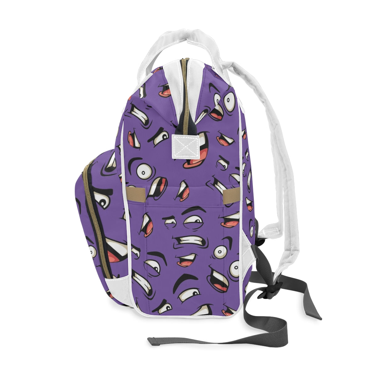 Funny Cartoons Emotions Multifunctional Backpack