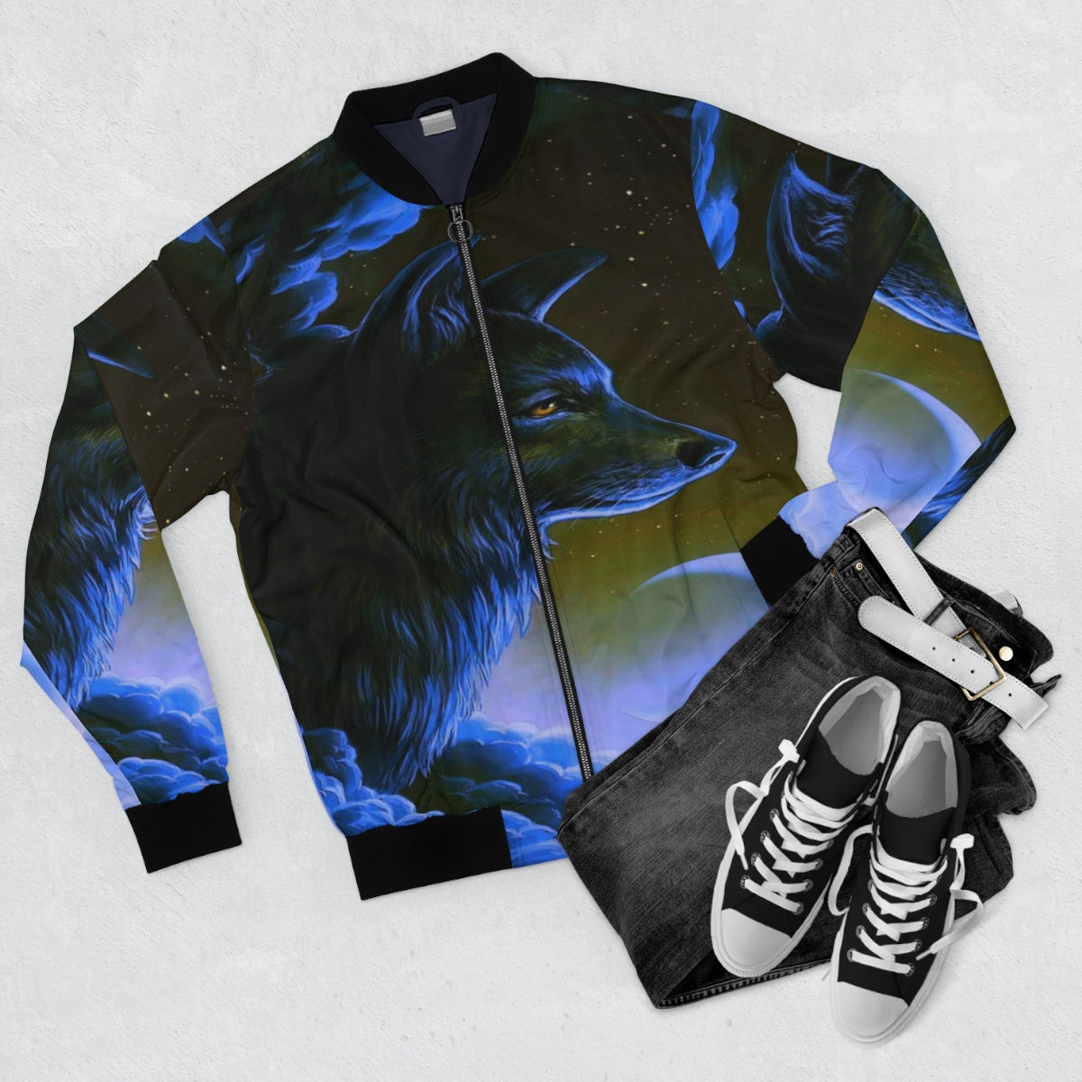 Wolf Bomber Jacket