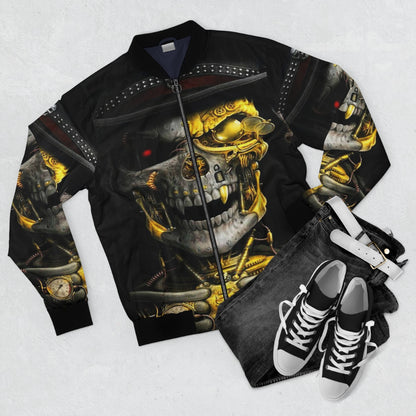 Skull Gang Bomber Jacket