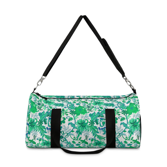 Colorful Floral Duffel Bag